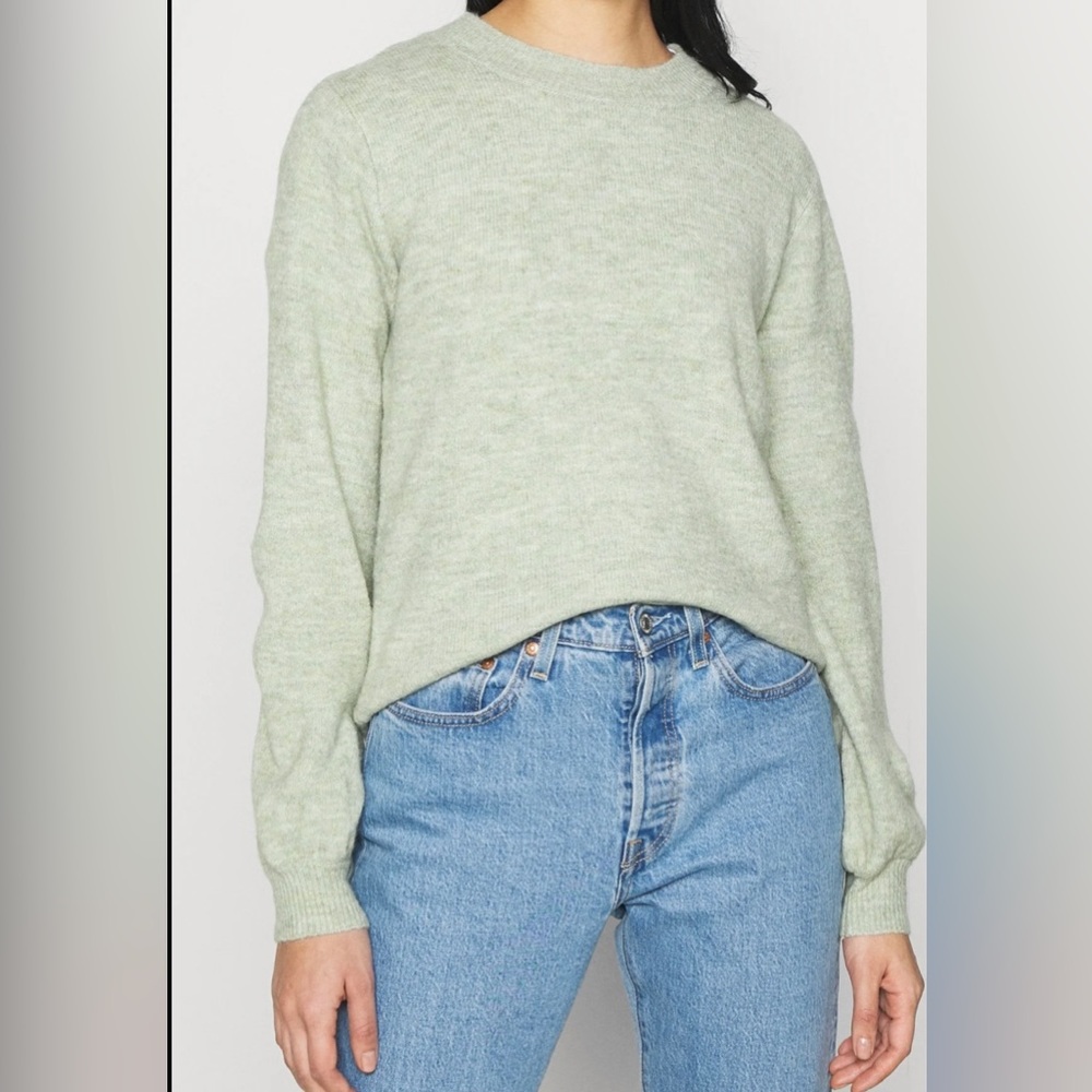Light Green Pieces Jumper